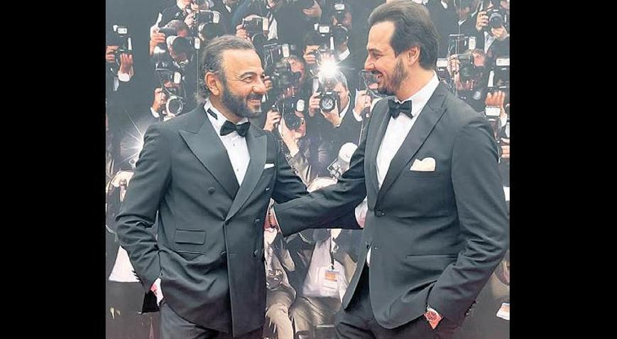 Baba-oğul Cannes’da