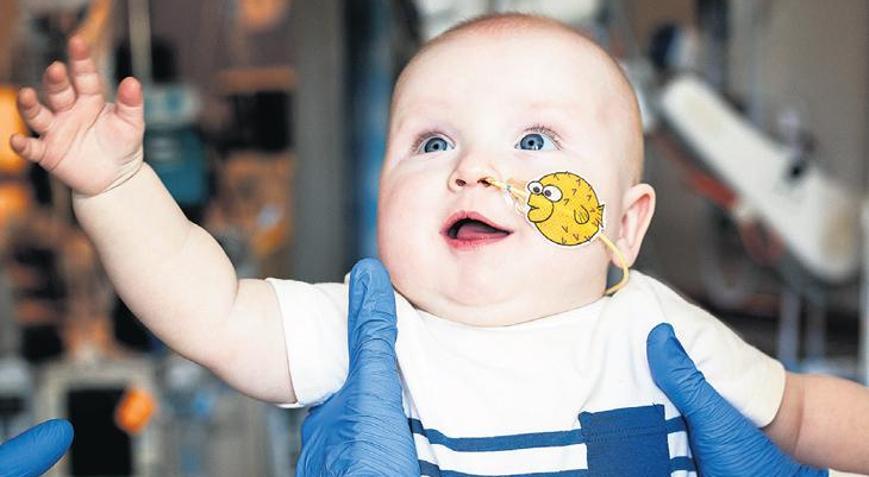 Geni düzenlenen bebek iyileşti