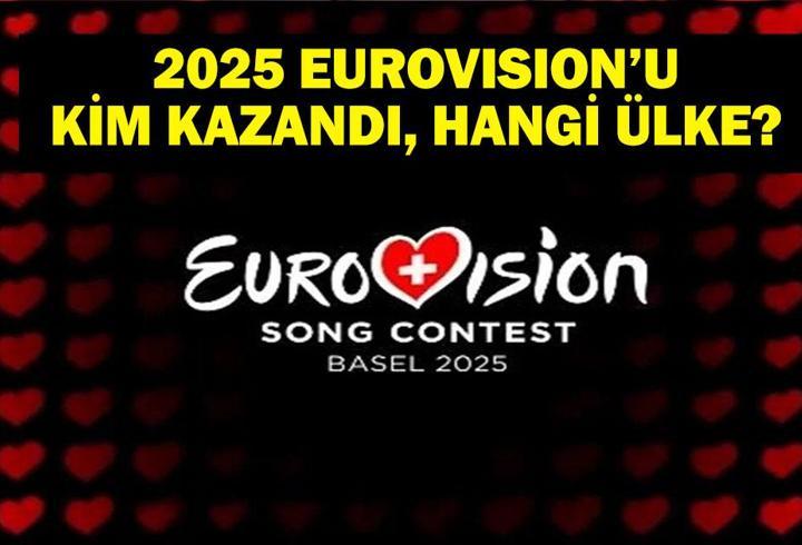 EUROVISION KAZANAN ÜLKE: 2025 Eurovision’u Kim Kazandı? Eurovision Şarkı Yarışması’nda Hangi Ülke Birinci Oldu?