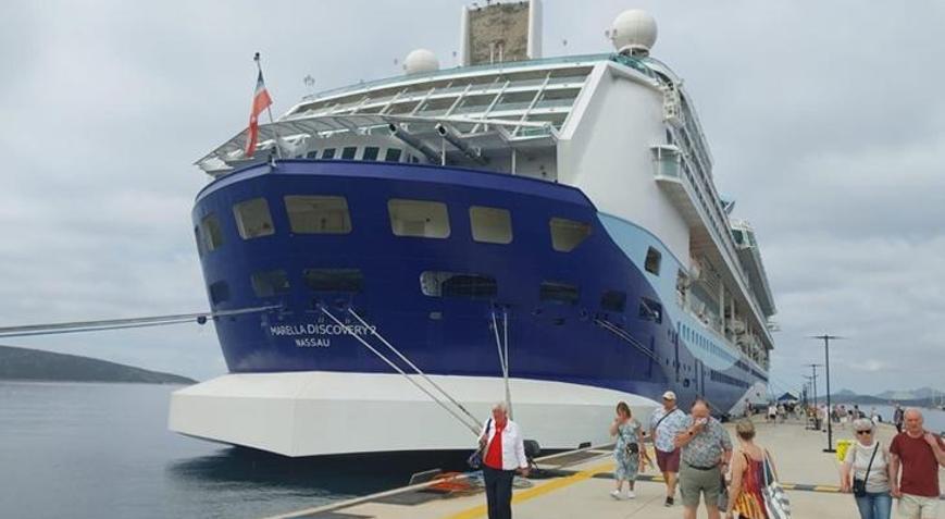 Bodrum’a “Marella Discovery 2” kruvaziyeriyle 1789 turist geldi