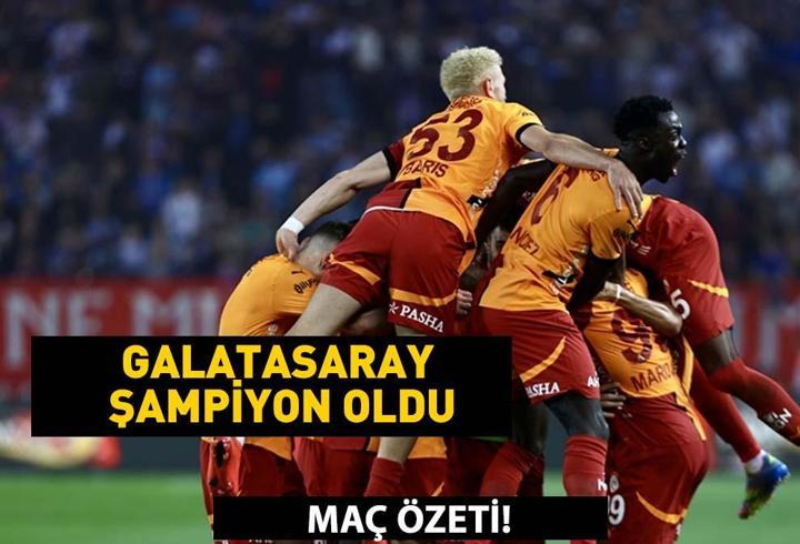 SÜPER LİG’İN ŞAMPİYONU GALATASARAY! Muslera gol attı! Galatasaray Kayserispor maç özeti!