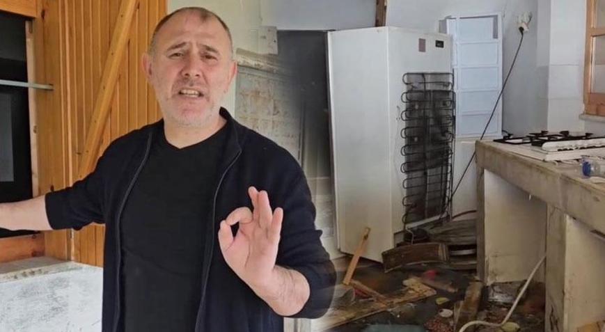 Eve hırsız gibi pencereden girdiler! ‘Belediye başkanına torpil yapmadı’