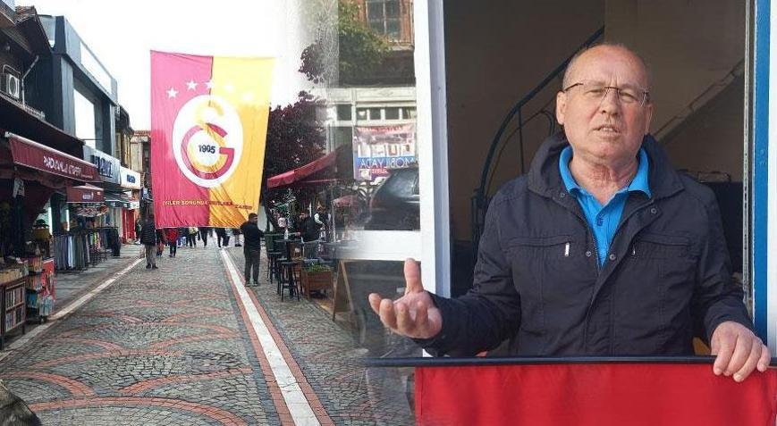 Galatasaray’ın 5 yıldızlı bayrağını yırtıp kaçtılar! Geride bıraktıkları detay ele verdi