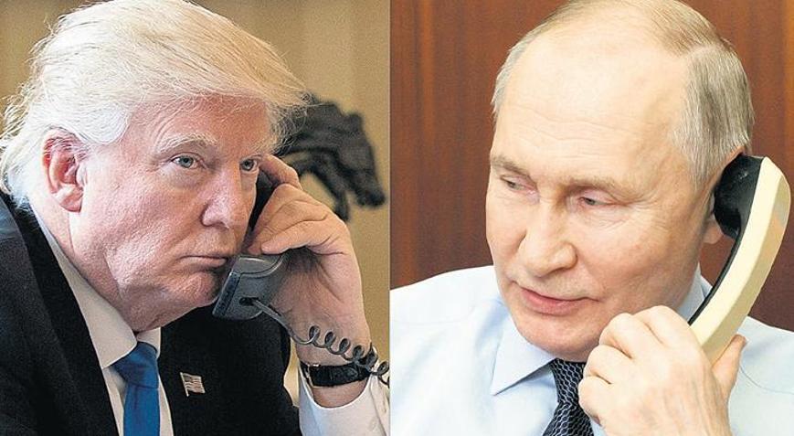 Trump Putin ile görüştü