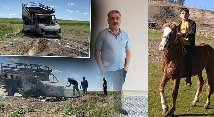Baba-oğul elleri bağlı şekilde yakıldı! 3 kişi gözaltına alındı.
