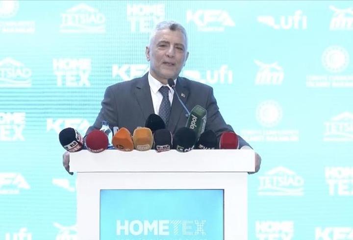 Ticaret Bakanı Bolat: Ev tekstilinde dünyada dördüncüyüz