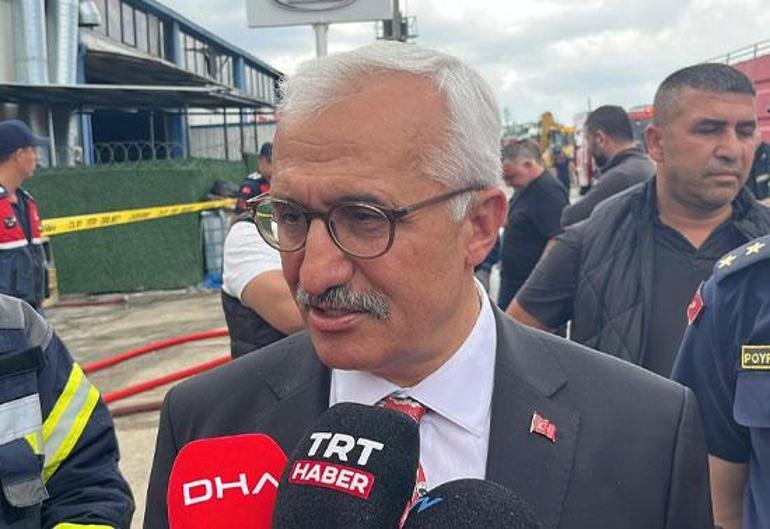 Boya fabrikasında korkutan yangın: Kontrol altına alındı