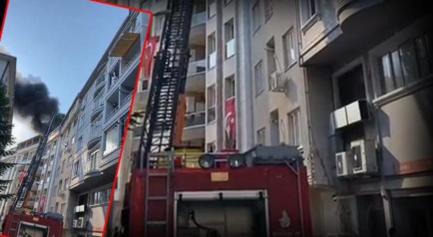 Eyüpsultan’ta bina yangını! Ekipler müdahale ediyor