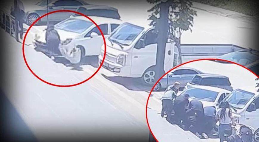 Yalova’da korkunç olay! Fren yerine gaza bastı genç kıza dehşeti yaşattı