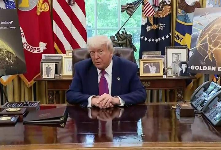 ABD Başkanı Trump duyurdu: ABD’yi altın kubbe ile öreceğiz