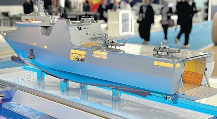 STM çok maksatlı destek gemisini LİMA’da tanıttı