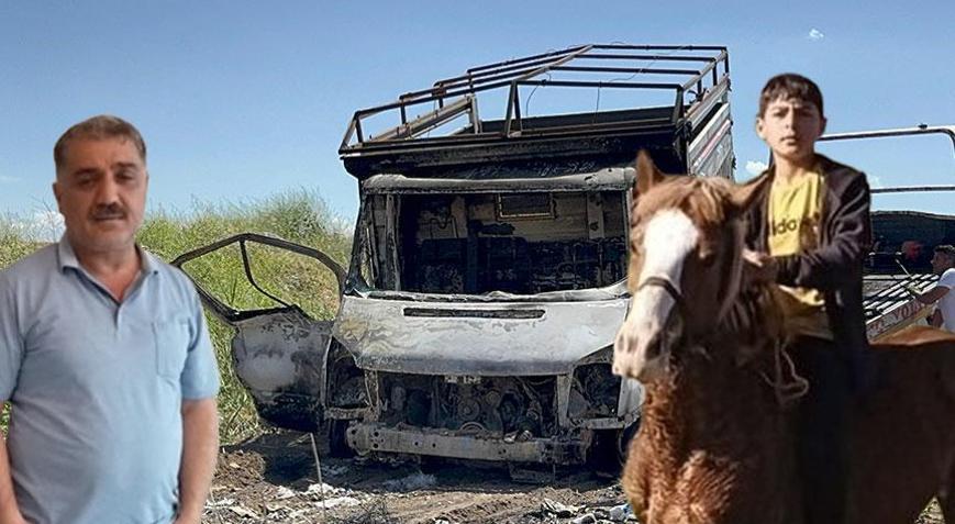 Baba ve oğlu elleri bağlanarak yakılmıştı! Sır telefon görüşmesi: Manda kayıp