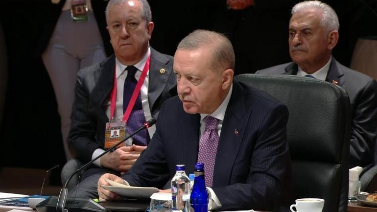 Cumhurbaşkanı Erdoğan: Gazzedeki sivil halk cehennemi yaşıyor