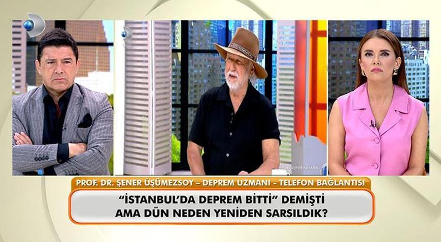 İstanbul yine sallandı! Üşümezsoy’dan yeni açıklama: 1999’dan bu yana söylediği hiçbir senaryo çıkmadı