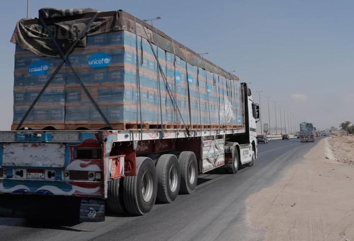 Yardım tırları 81 gün sonra Gazze’ye girdi