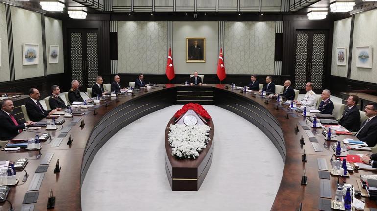 Milli Güvenlik Kurulu (MGK) toplandı Terörsüz Türkiye ve Suriye konusu masada