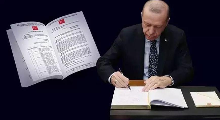 Erdoğan imzaladı! Atama kararları Resmi Gazete’de