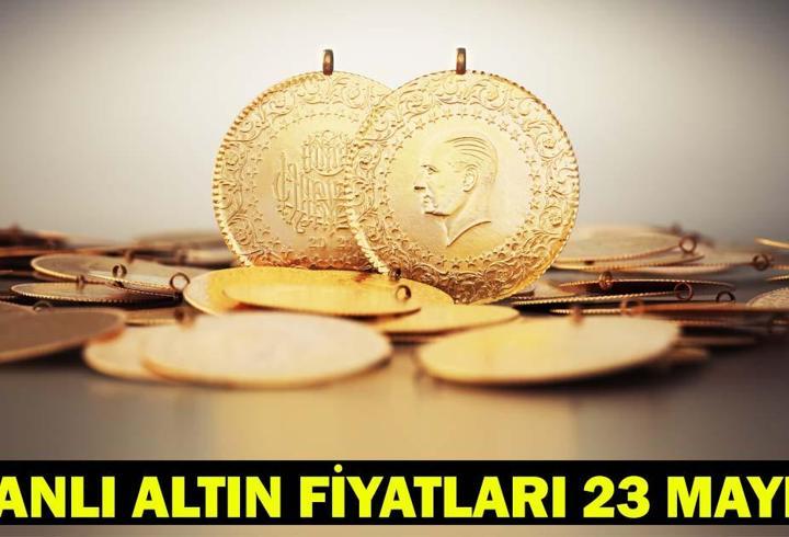 CANLI ALTIN FİYATLARI 23 MAYIS: Cumhuriyet altını, çeyrek ve gram altın fiyatları bugün ne kadar, kaç TL?