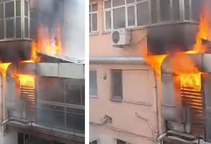 SON DAKİKA… İstanbul Mecidiyeköy’de kafede yangın!