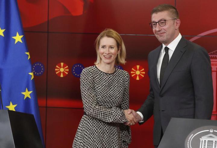 AB Yüksek Temsilcisi Kallas: Kuzey Makedonya, AB’ye aittir