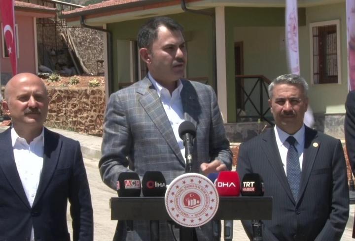 SON DAKİKA | Bakan Kurum açıklamalarda bulunuyor