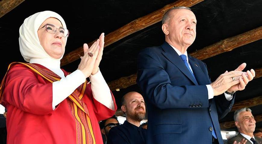Emine Erdoğan’dan 7. Etnospor Kültür Festivali’ne ziyaret