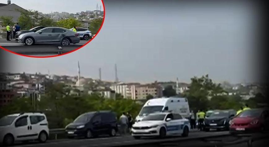 TEM Otoyolu’nda zincirleme kaza! Kilometrelerce kuyruk oluştu