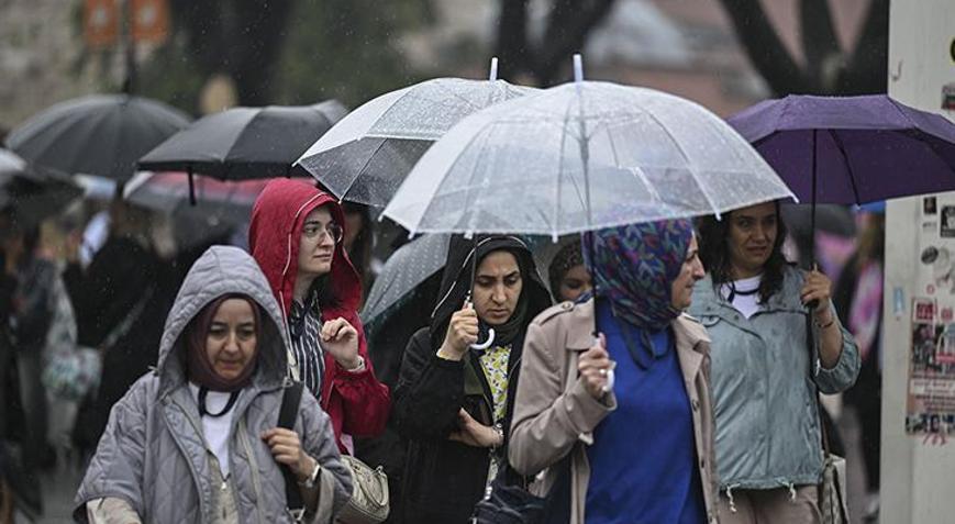 Son dakika! Meteoroloji yeni hava durumu raporu: Sağanak yağmur, rüzgar, toz taşınımı…