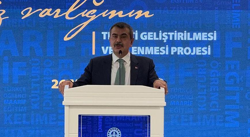 Milli Eğitim Bakanı Tekin: Çocuklarımızın ana dil konusunda eksikliklerinin olmaması gerekiyor