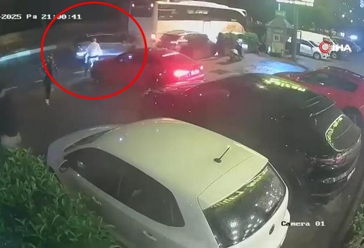 O anlar kamerada… Ölümden saniyelerle kurtuldu, refleksi hayatını kurtardı!