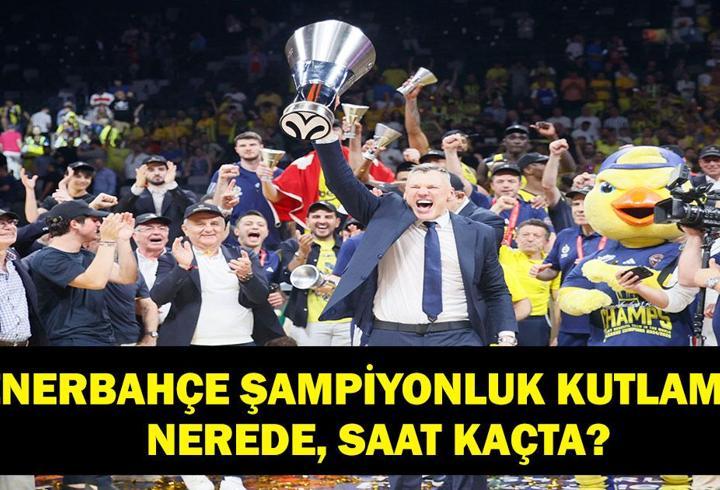 CANLI| FENERBAHÇE BEKO ŞAMPİYONLUK KUTLAMASI: Fenerbahçe Euroleague Kutlaması Nerede Yapılacak, Ne Zaman? Kulüpten Açıklama Geldi!