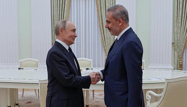 Son dakika! Moskova’da kritik zirve! Putin ile Dışişleri Bakanı Hakan Fidan bir araya geldi