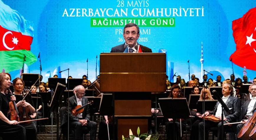 Cumhurbaşkanı Yardımcısı Yılmaz: Azerbaycan’a her şartta destek olmaya devam edeceğiz