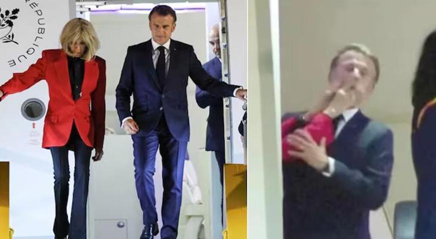 Macron ‘tokat’ ve ‘kokain’ iddialarıyla ilgili ilk kez konuştu!