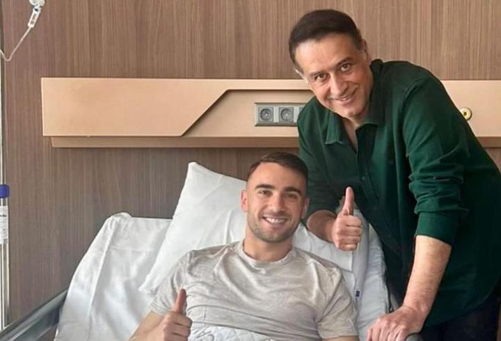 Galatasaray’da milli futbolcu Yunus Akgün ameliyat edildi