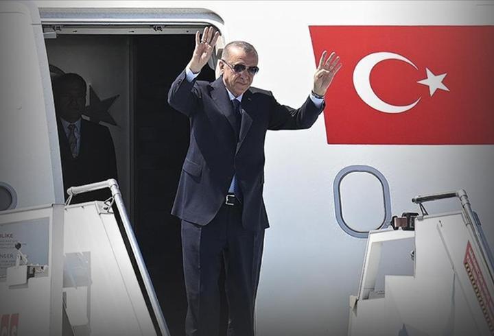 Cumhurbaşkanı Erdoğan Azerbaycan yolcusu