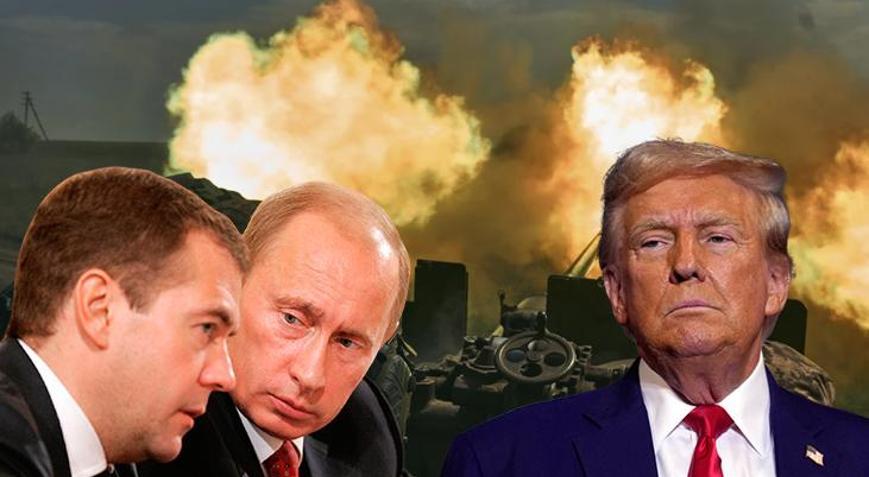 Son Dakika! Kremlin’den ‘Putin ateşle oynuyor’ diyen Trump’a 3. Dünya Savaşı göndermesi