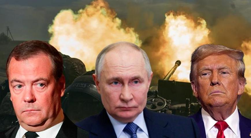 Son Dakika! Rusya’dan ‘Putin ateşle oynuyor’ diyen Trump’a 3. Dünya Savaşı göndermesi