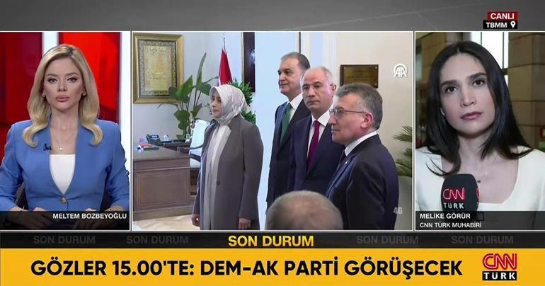 Gözler 15.00te: DEM-AK Parti görüşecek... En önemli gündem maddesi bu olacak