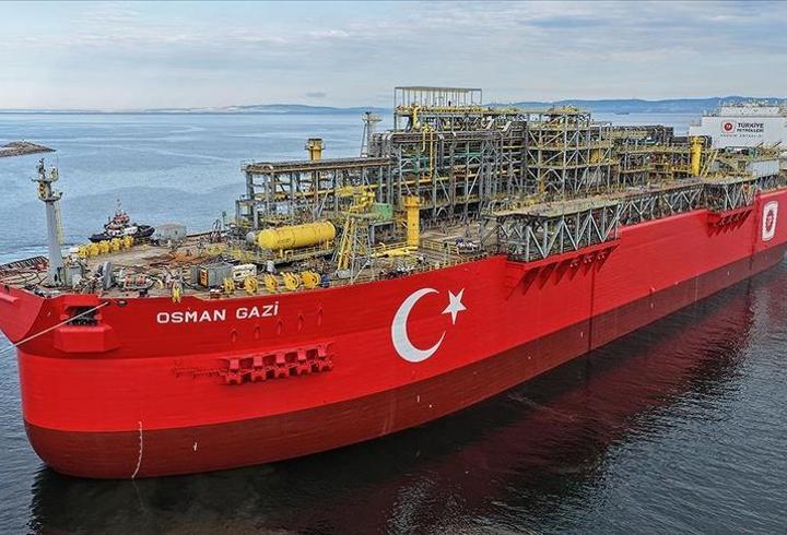 Yüzen dev platform Osman Gazi, yerli doğal gaz üretiminde kilit rol oynayacak
