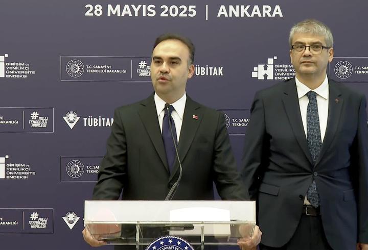 Bakan Kacır açıkladı: Girişimcilikte lider, ODTÜ, İTÜ ve YTÜ ilk 3’te!