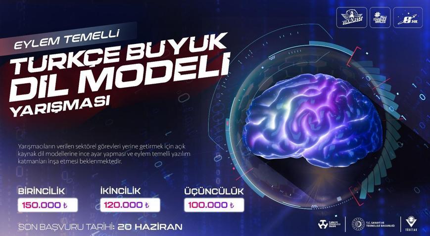Teknofest’te eylem temelli Türkçe büyük dil modeli yarışması
