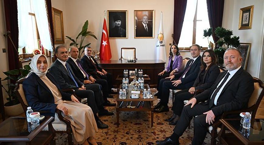 AK Parti ile DEM Parti arasındaki görüşme sona erdi