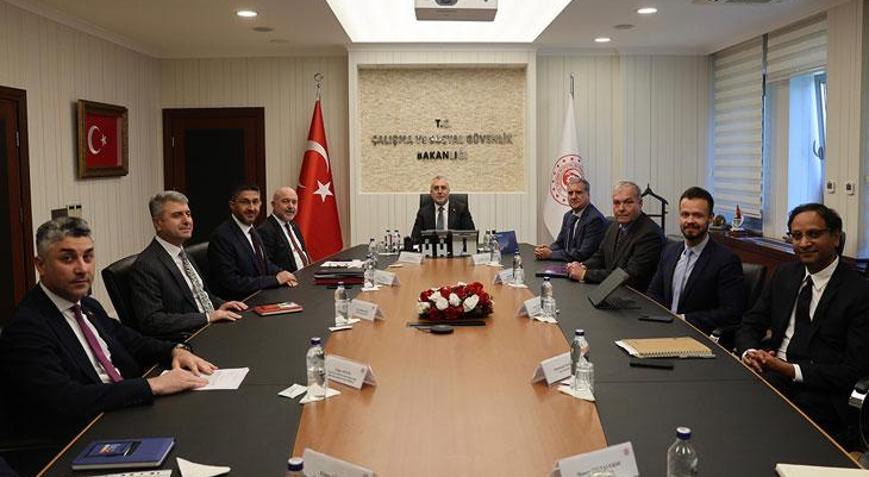 Bakan Işıkhan, Dünya Bankası heyeti ile görüştü