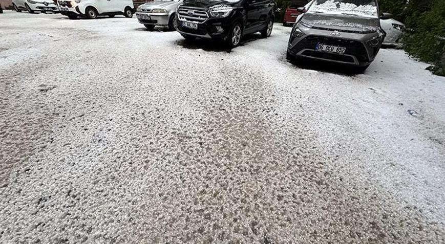 Meteoroloji uyarmıştı! Bir şehir resmen beyaza büründü! İşte il il yapılan uyarılar