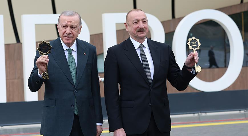 Cumhurbaşkanı Erdoğan’dan Laçın Havalimanı paylaşımı