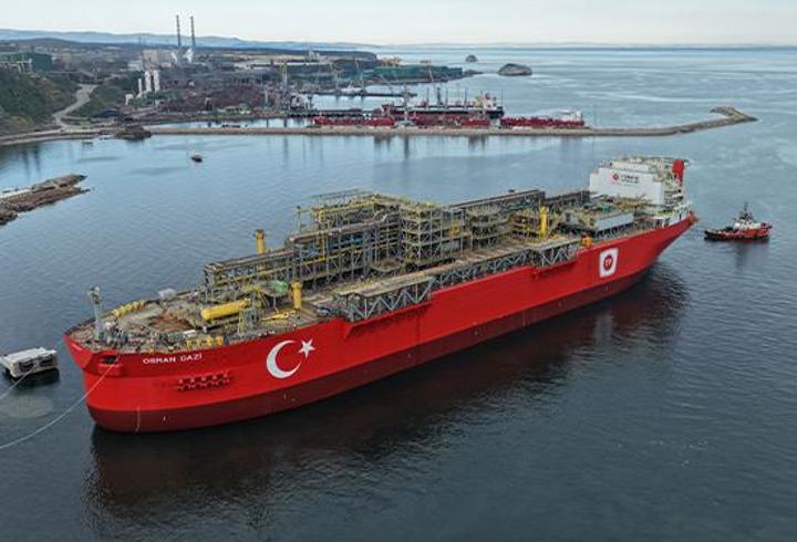 Fethin 572. yılında bir ilk: Türkiye’nin ilk yüzer gaz üretim platformu Osman Gazi, Boğaz’dan geçecek