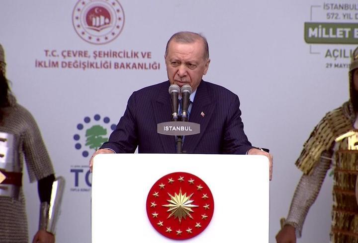Cumhurbaşkanı Recep Tayyip Erdoğan: İstanbul ebediyen bizimdir