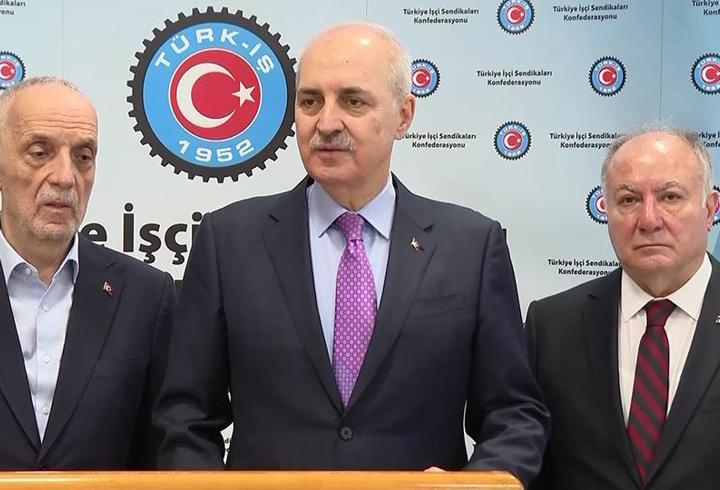 KAMU İŞÇİLERİNE ZAM PAZARLIĞI | Numan Kurtulmuş: “Temennimiz en kısa sürede imzaların atılması”