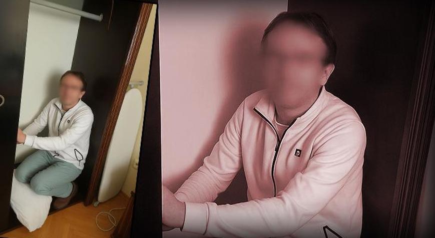 Samsun’da 10 suçtan aranan hükümlü, evindeki kıyafet dolabında yakalandı